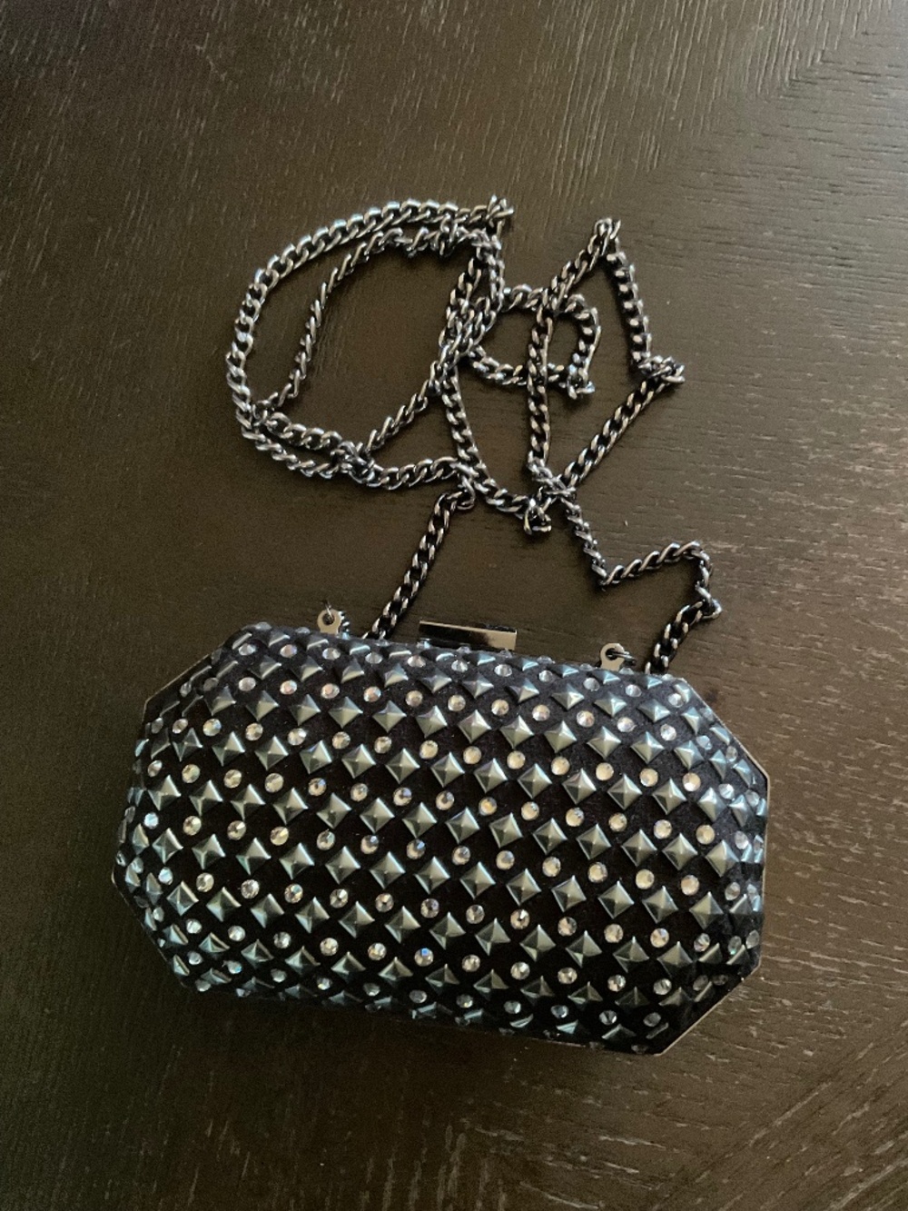 H&M night bag with long chain